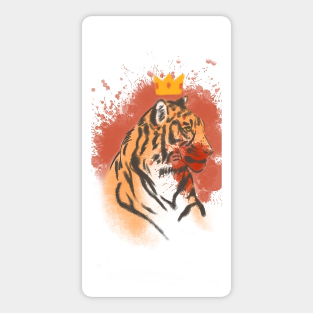 Tiger Sticker by Wyyrmwood
